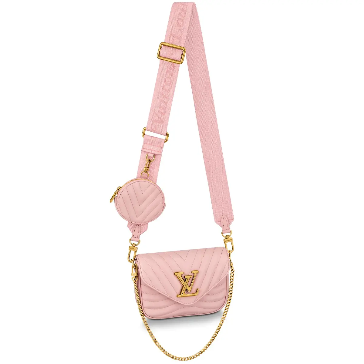new wave multi pochette crossbody handbag rose ballerine pink m56468 1 new wave multi pochette crossbody handbag rose ballerine pink m56468 1