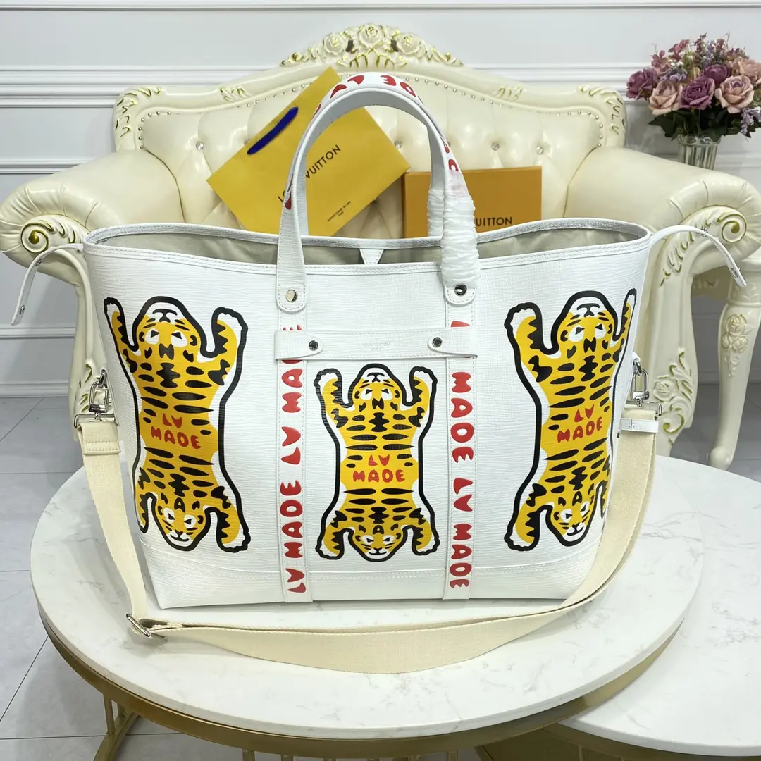 nigos colorful lv made tiger tote journey m59366 5