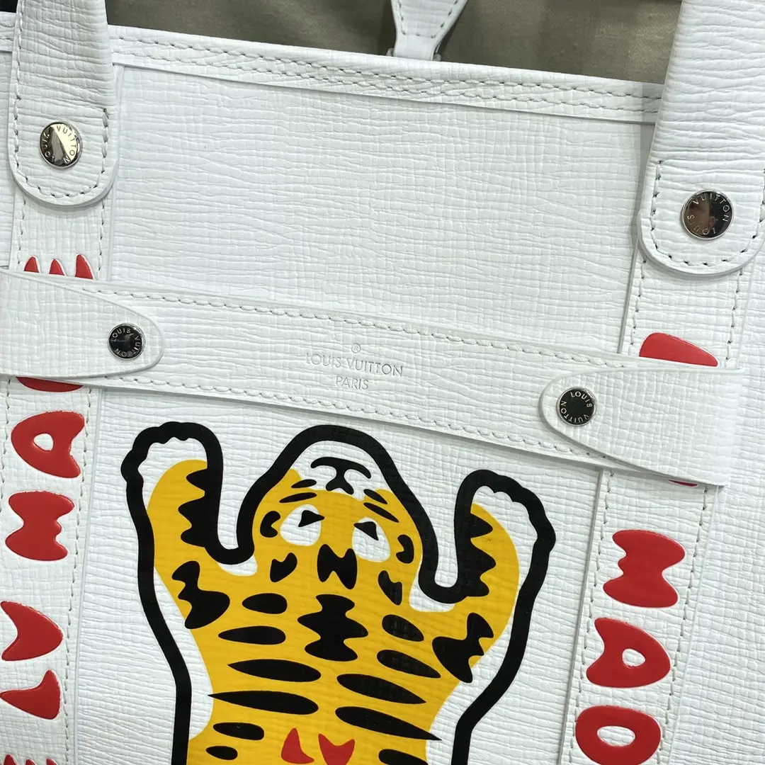 nigos colorful lv made tiger tote journey m59366 9