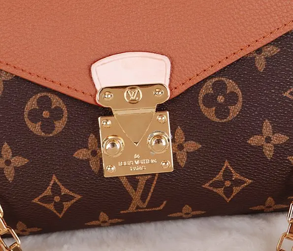 pallas chain shoulder bag brown m41200 1 5