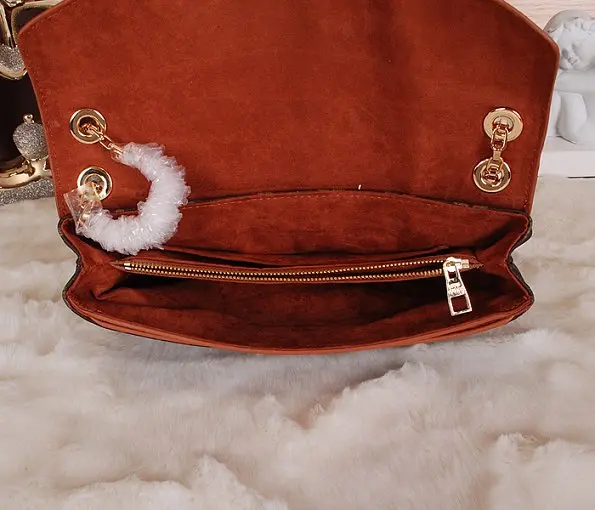 pallas chain shoulder bag brown m41200 1 7