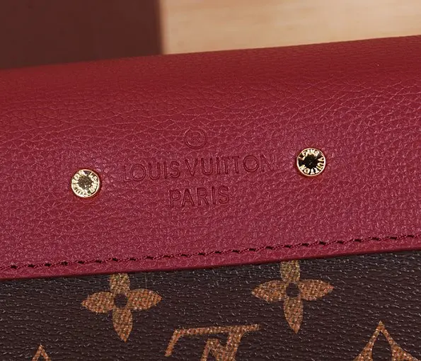 pallas chain shoulder bag wine red m41200 4 5