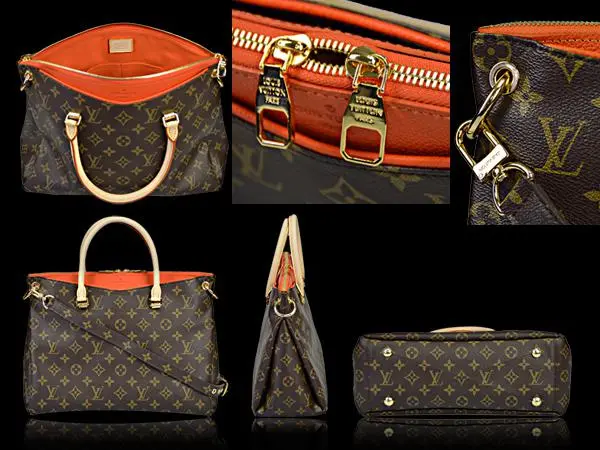 pallas monogram canvas handbag orange m40929 1 3 pallas monogram canvas handbag orange m40929 1 3