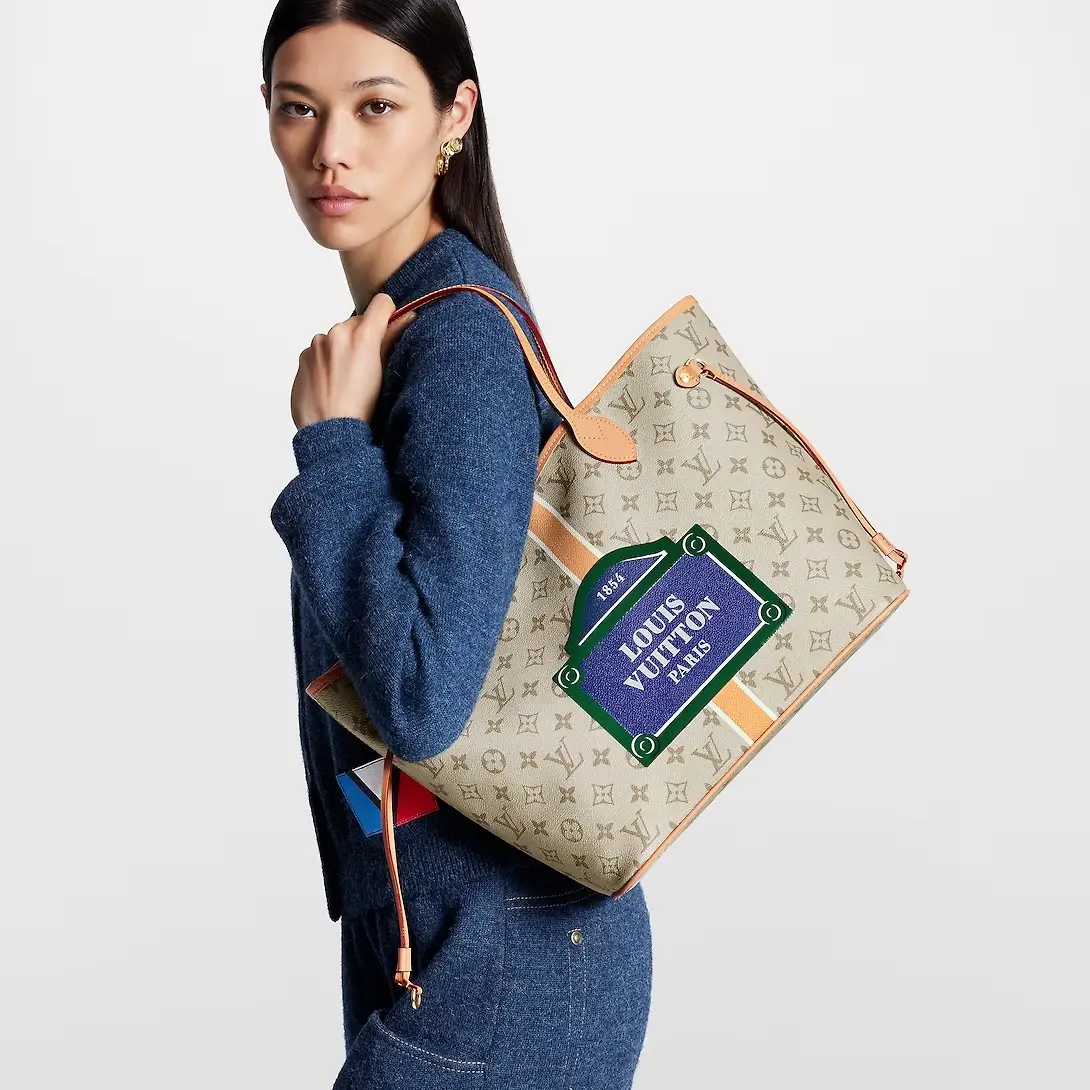 paris neverfull mm tote bag m23501 1