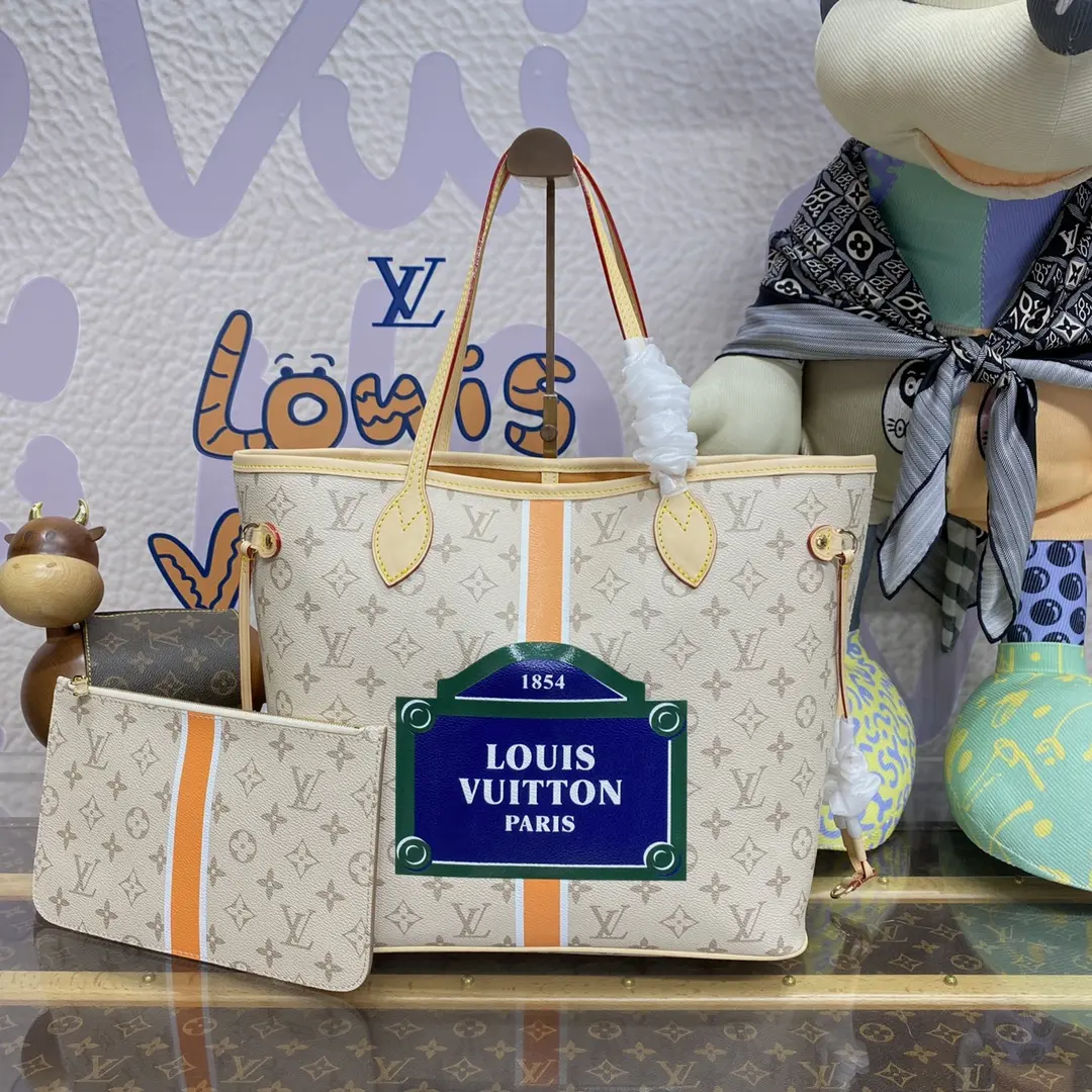 paris neverfull mm tote bag m23501 4 paris neverfull mm tote bag m23501 4
