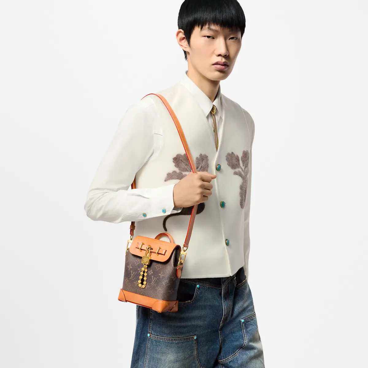 pharrell williams monogram steamer bag m11630 2