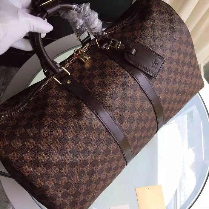 premium damier canvas keepall 50 luggage bag n41427 6