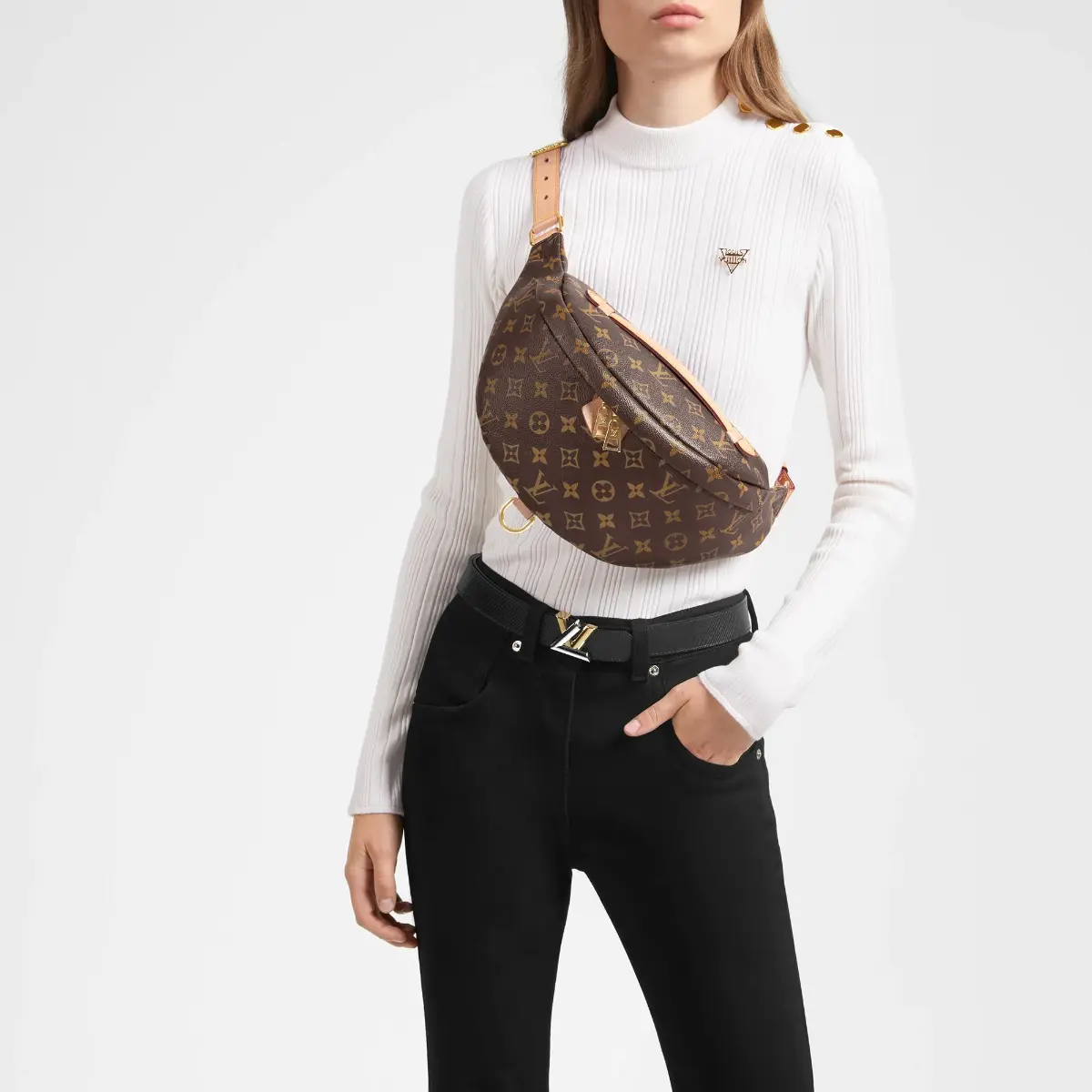 premium monogram canvas bumbag m43644 3