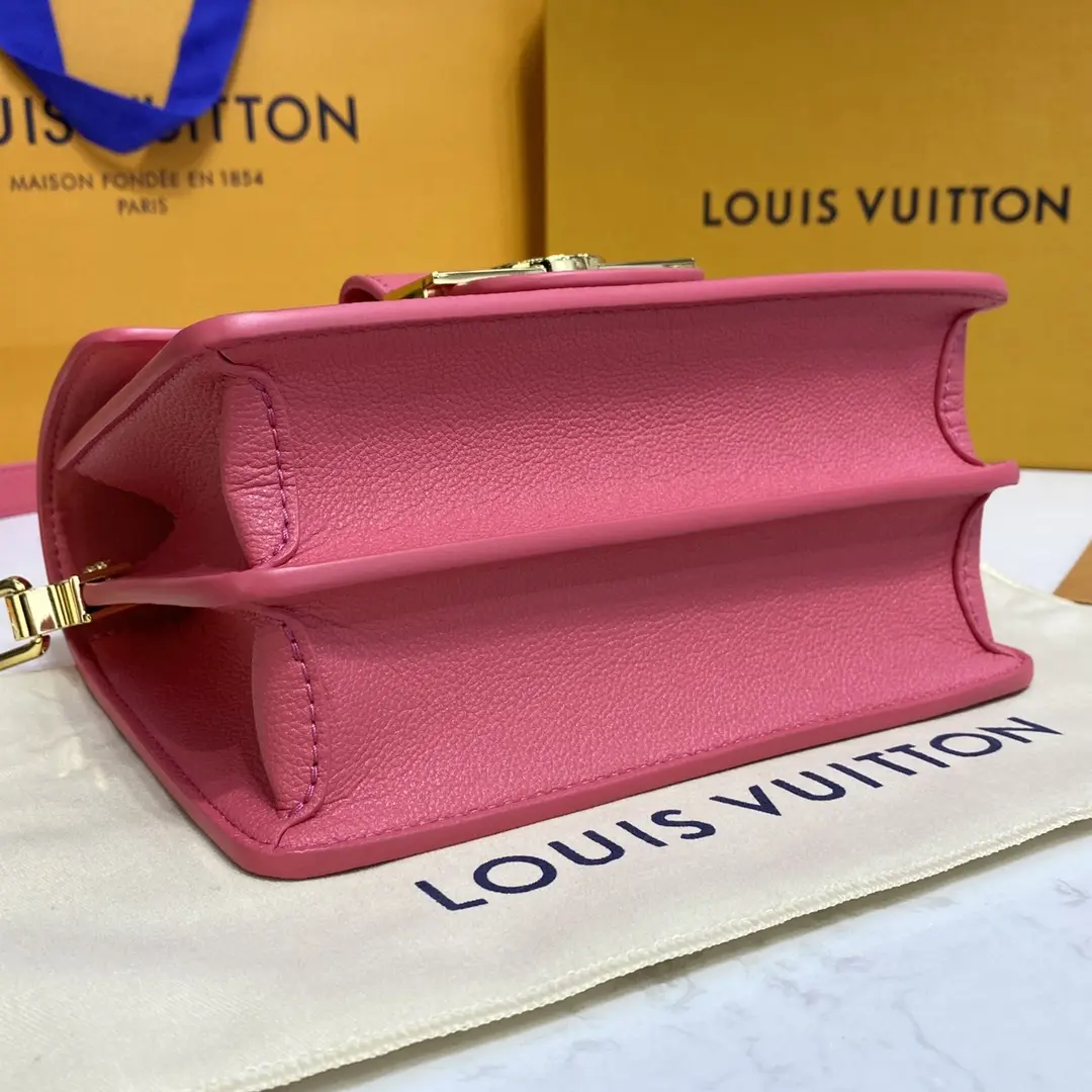 rose fluo mini dauphine handbag m20747 2