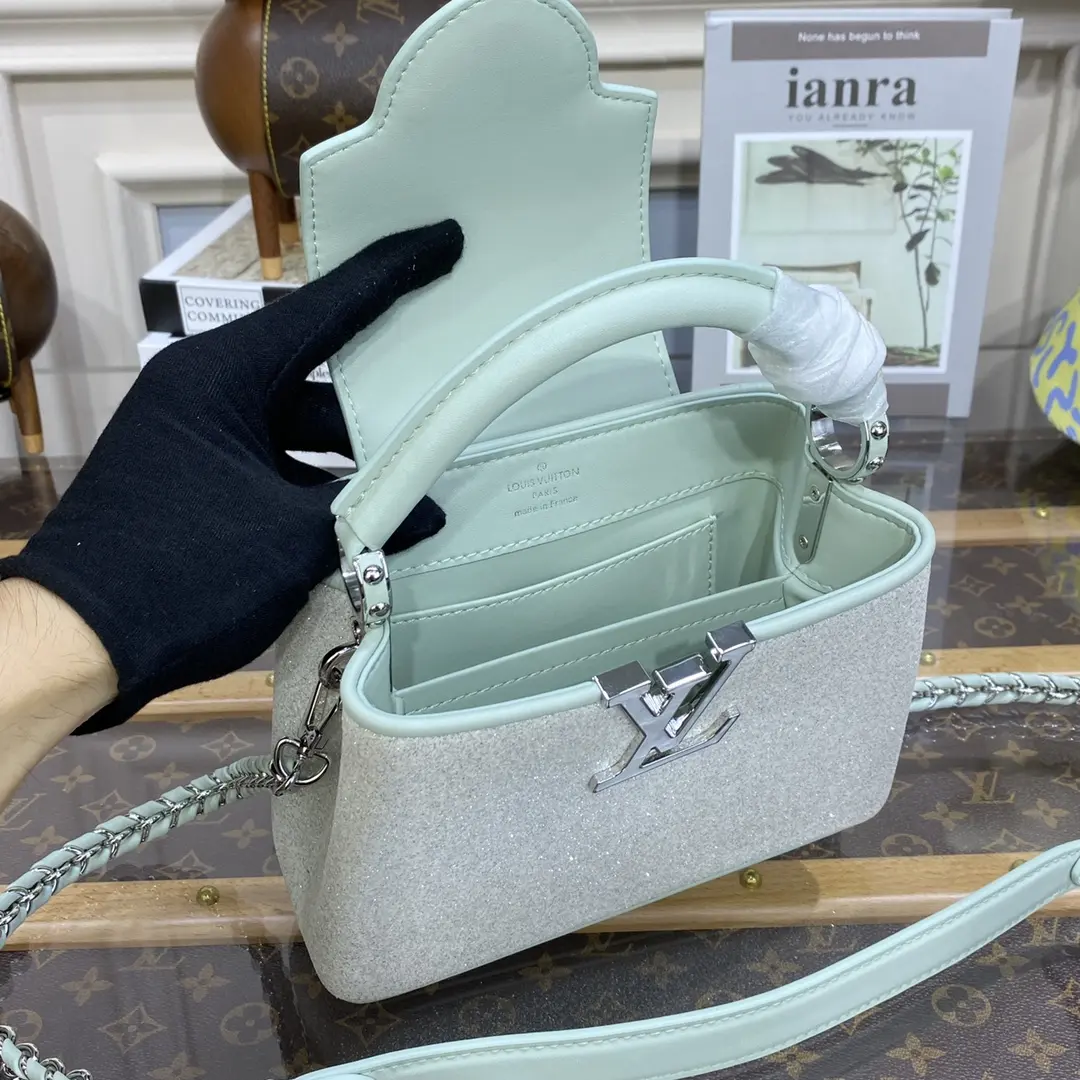 swarovski crystals capucines mini handbag m20727 10