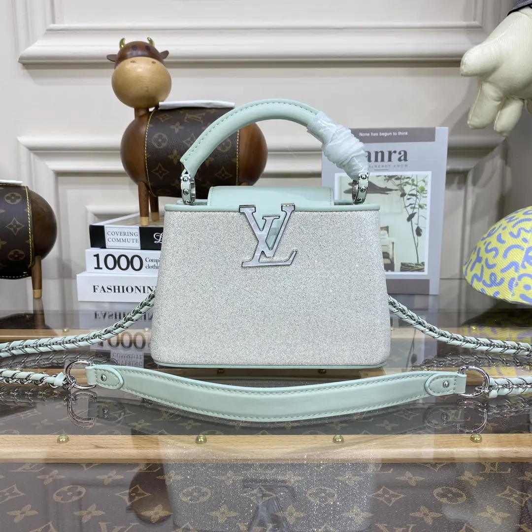 swarovski crystals capucines mini handbag m20727 2