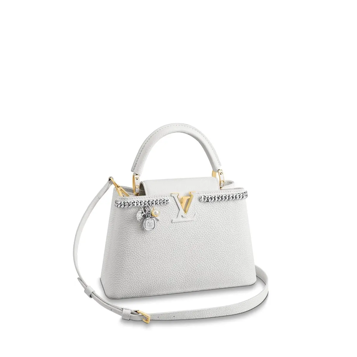 taurillon capucines bb white m53245 1 taurillon capucines bb white m53245 1