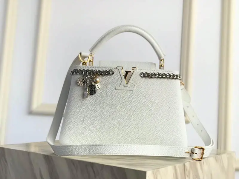 taurillon capucines bb white m53245 3