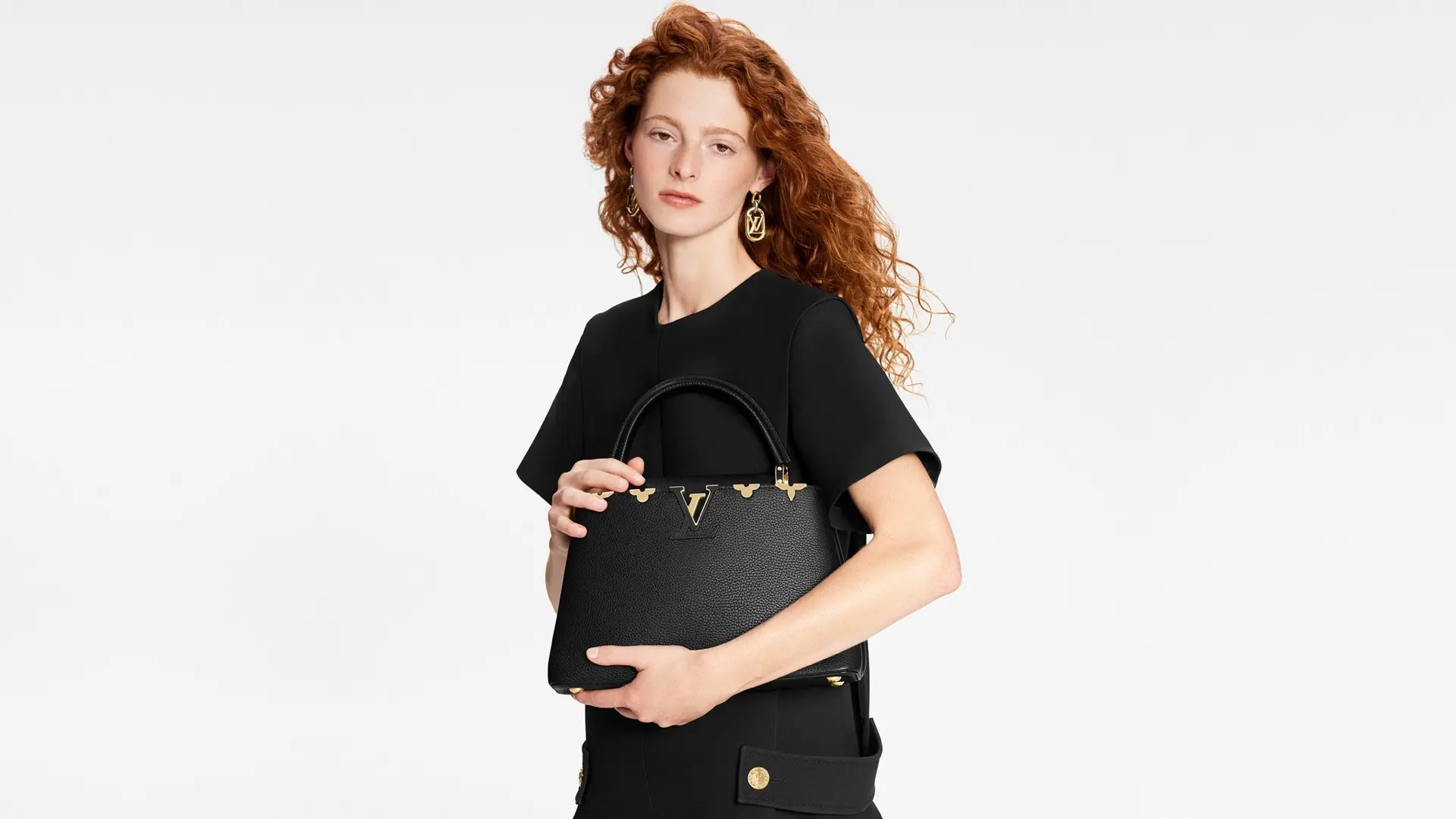 taurillon capucines mm black m54663 3