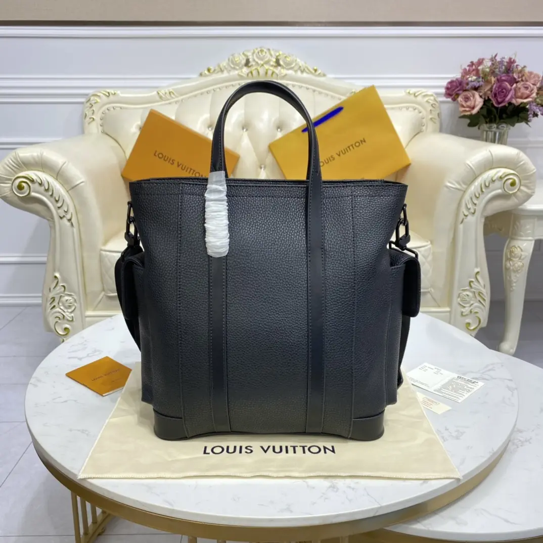 taurillon leather classic christopher backpack black m58479 6