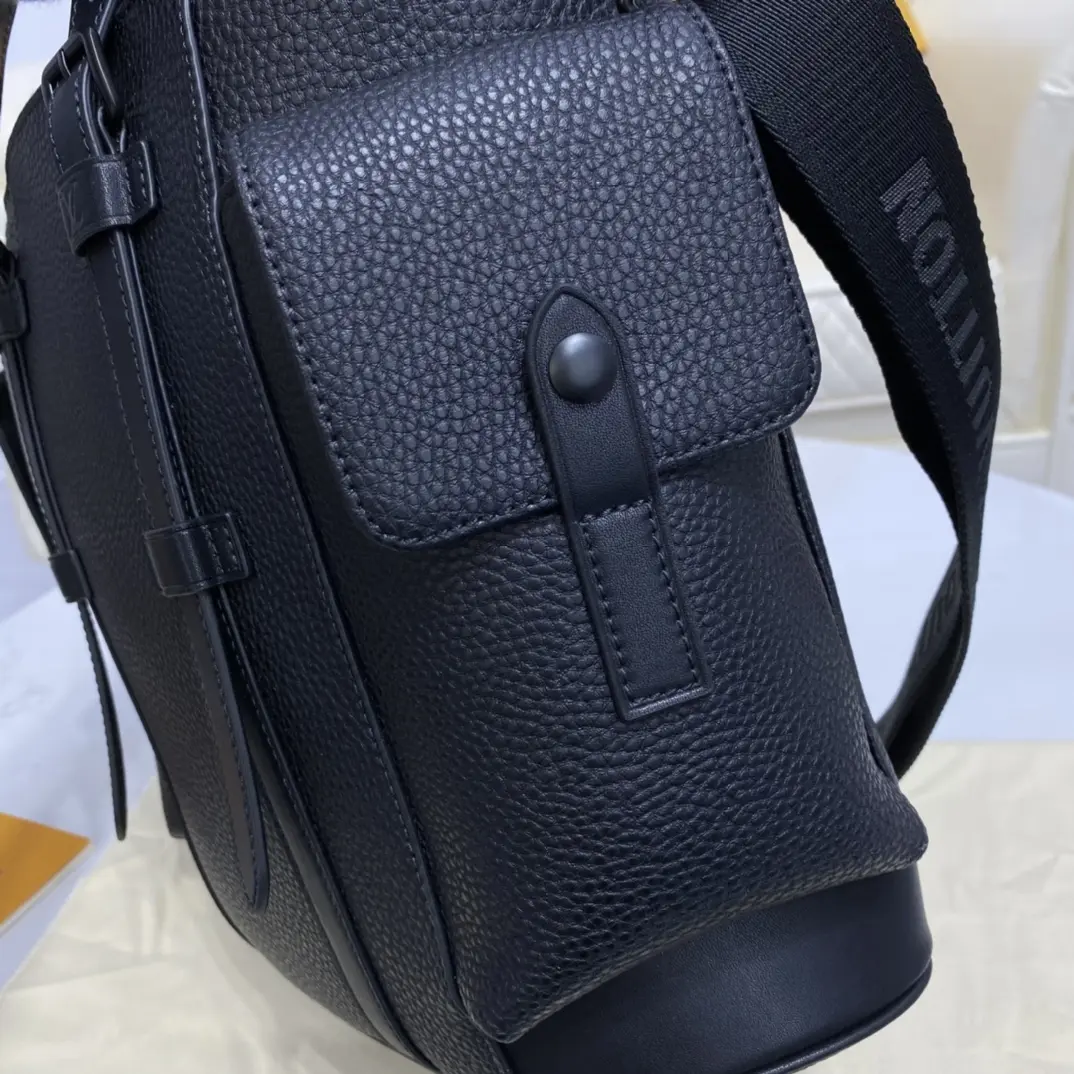 taurillon leather classic christopher backpack black m58479 9