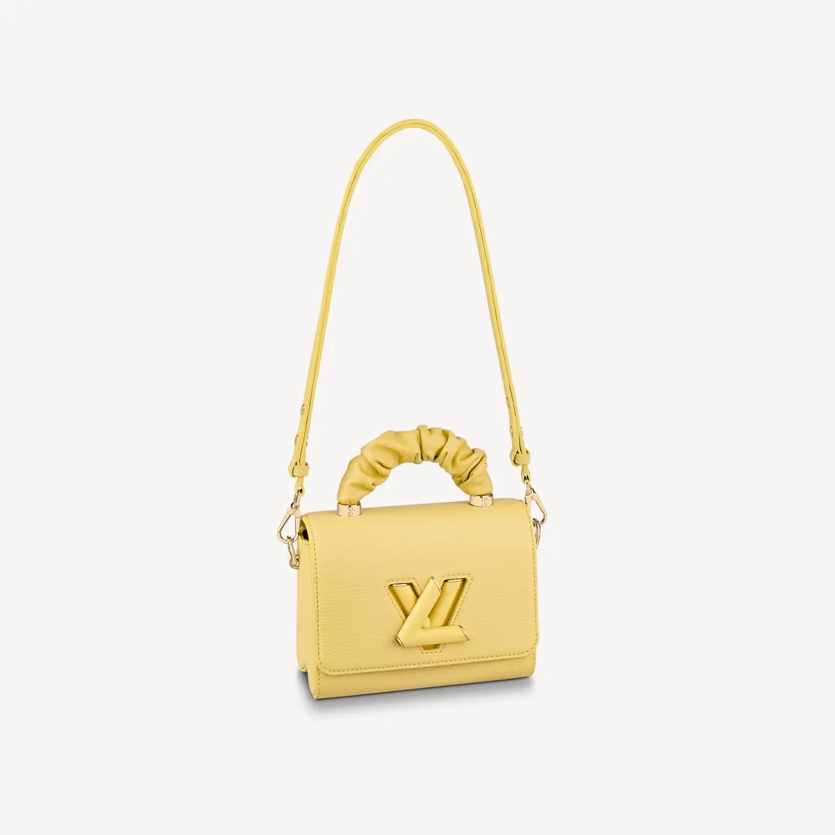taurillon leather twist pm yellow m58571 1 taurillon leather twist pm yellow m58571 1