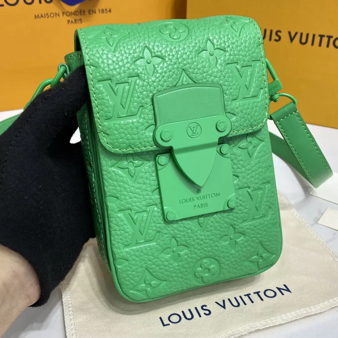 taurillon monogram s lock vertical wearable wallet m81525 4