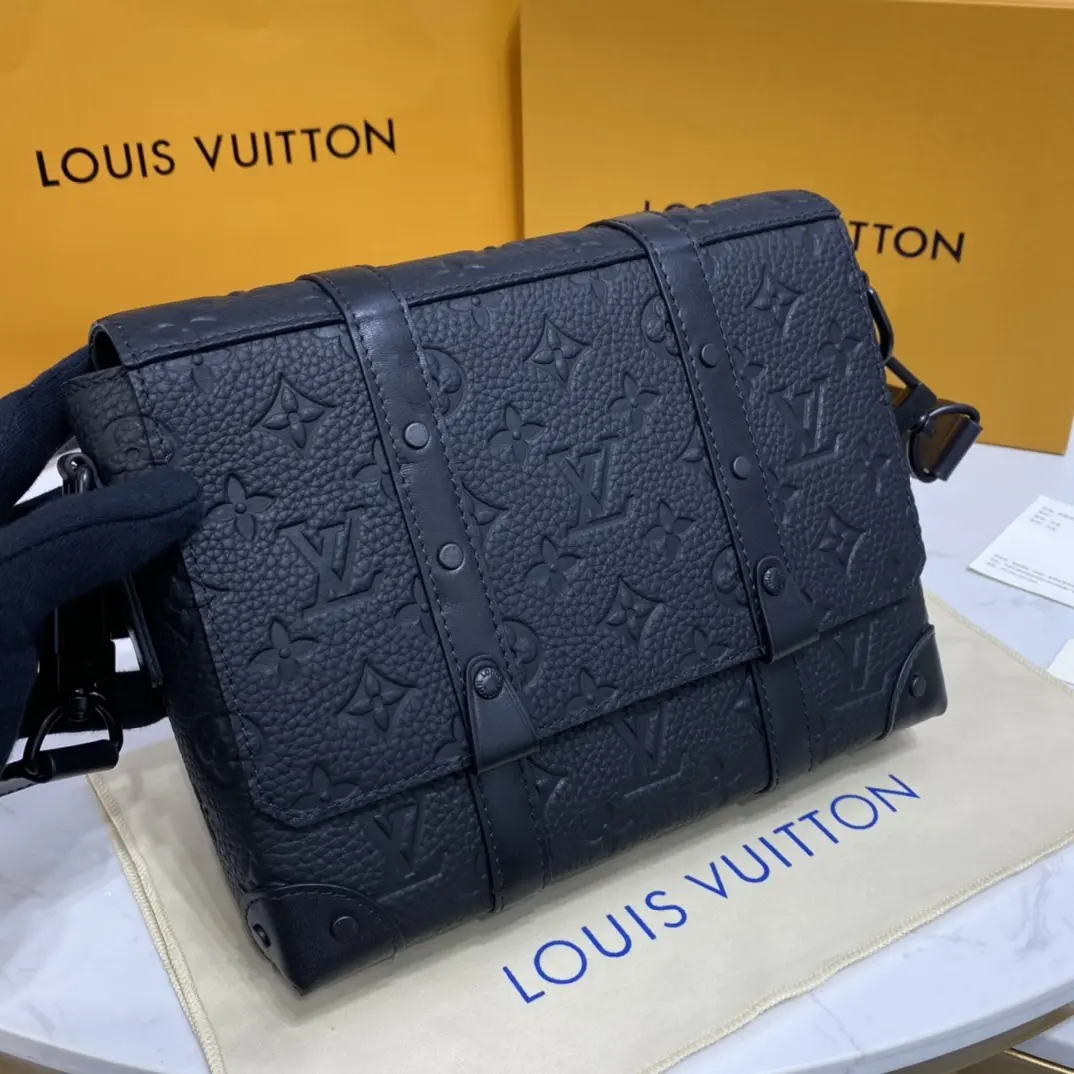 taurillon monogram trunk messenger m57726 5 taurillon monogram trunk messenger m57726 5