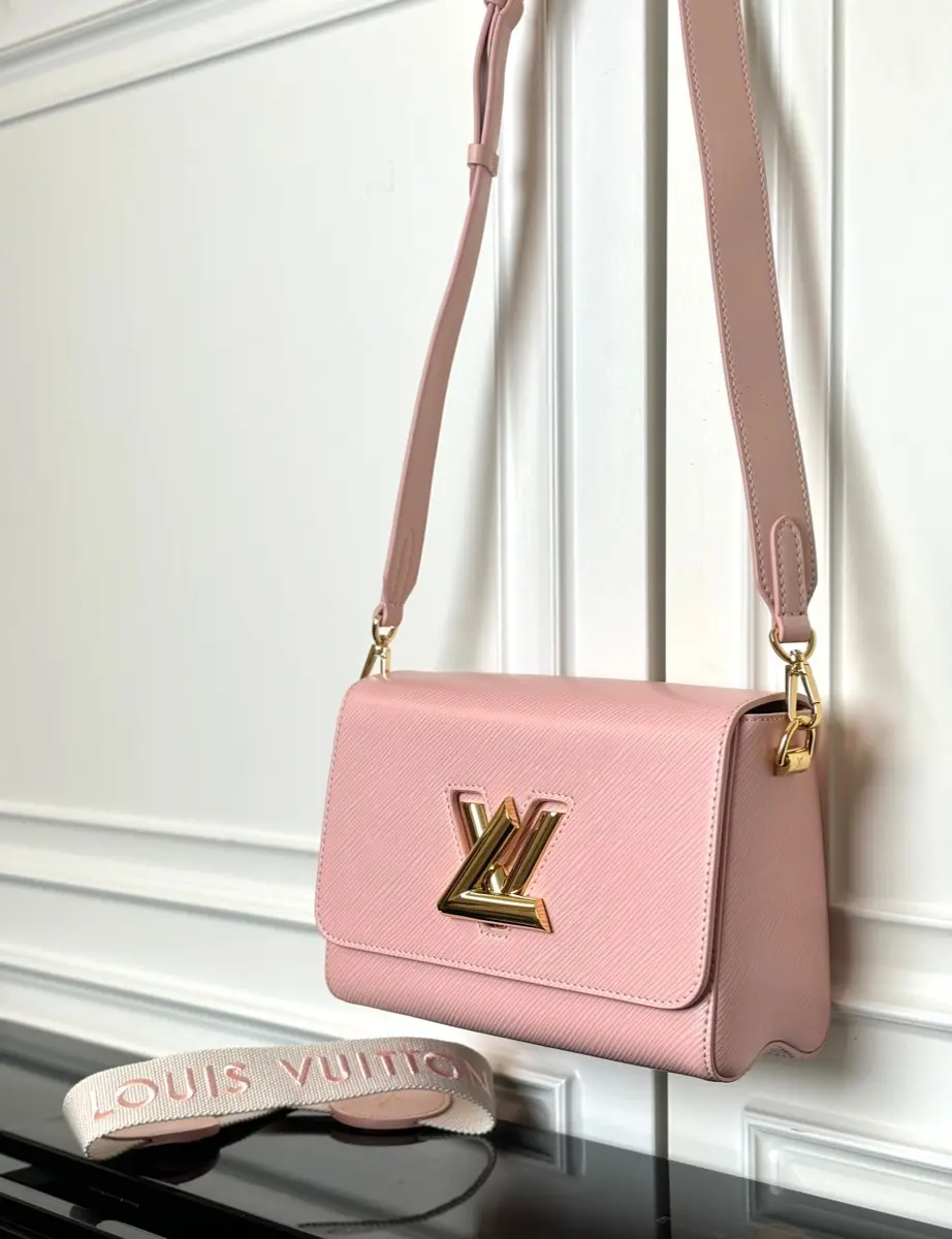 twist epi traveler handbag pm pink m24758 pink 2 twist epi traveler handbag pm pink m24758 pink 2