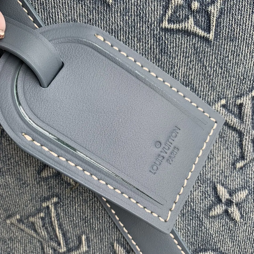 washed denim keepall bandouliere 50 handbag m22532 1 4 washed denim keepall bandouliere 50 handbag m22532 1 4