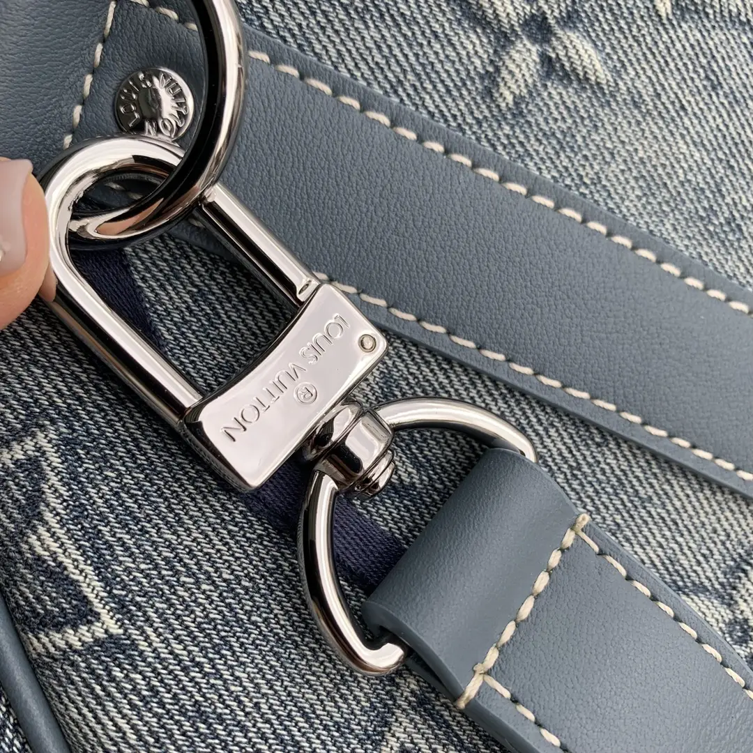 washed denim keepall bandouliere 50 handbag m22532 1 8 washed denim keepall bandouliere 50 handbag m22532 1 8