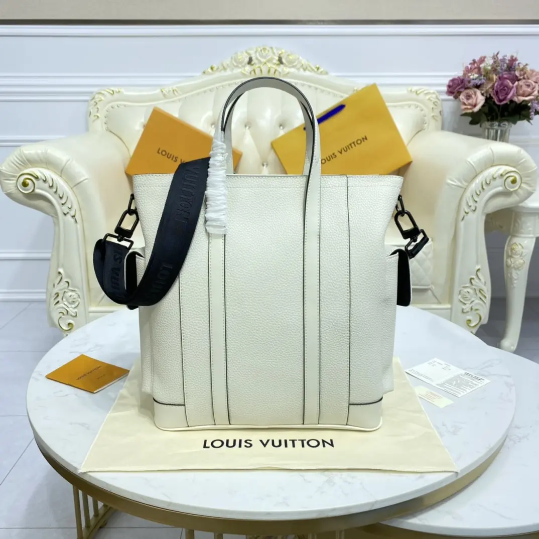 white taurillon christopher backpack m58477 4