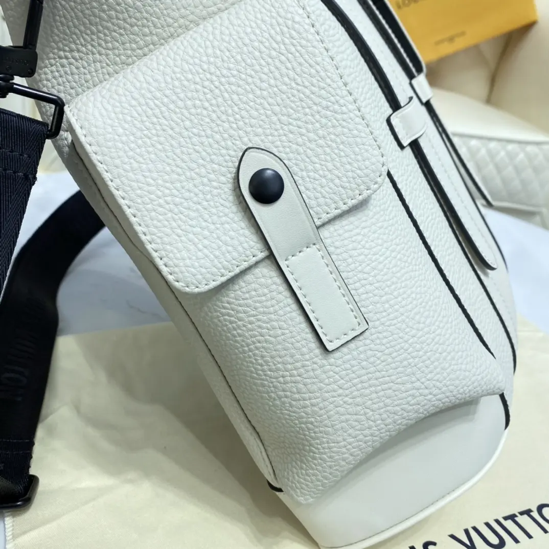 white taurillon christopher backpack m58477 7