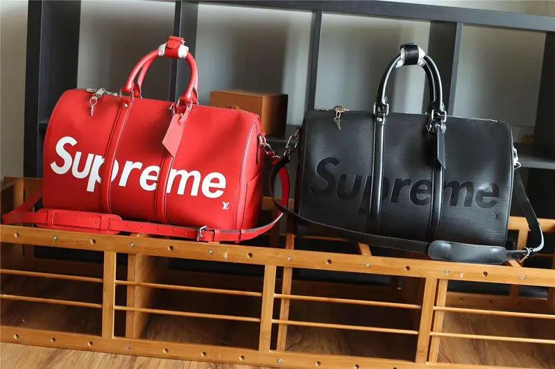 x supreme 2017 premium epi keepall 45 bandouliere black m53433 6 x supreme 2017 premium epi keepall 45 bandouliere black m53433 6