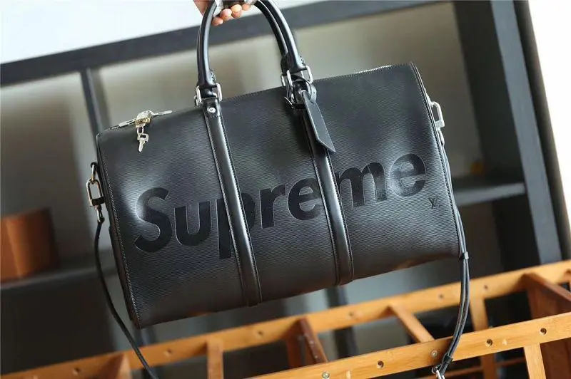 x supreme 2017 premium epi keepall 45 bandouliere black m53433 8 x supreme 2017 premium epi keepall 45 bandouliere black m53433 8