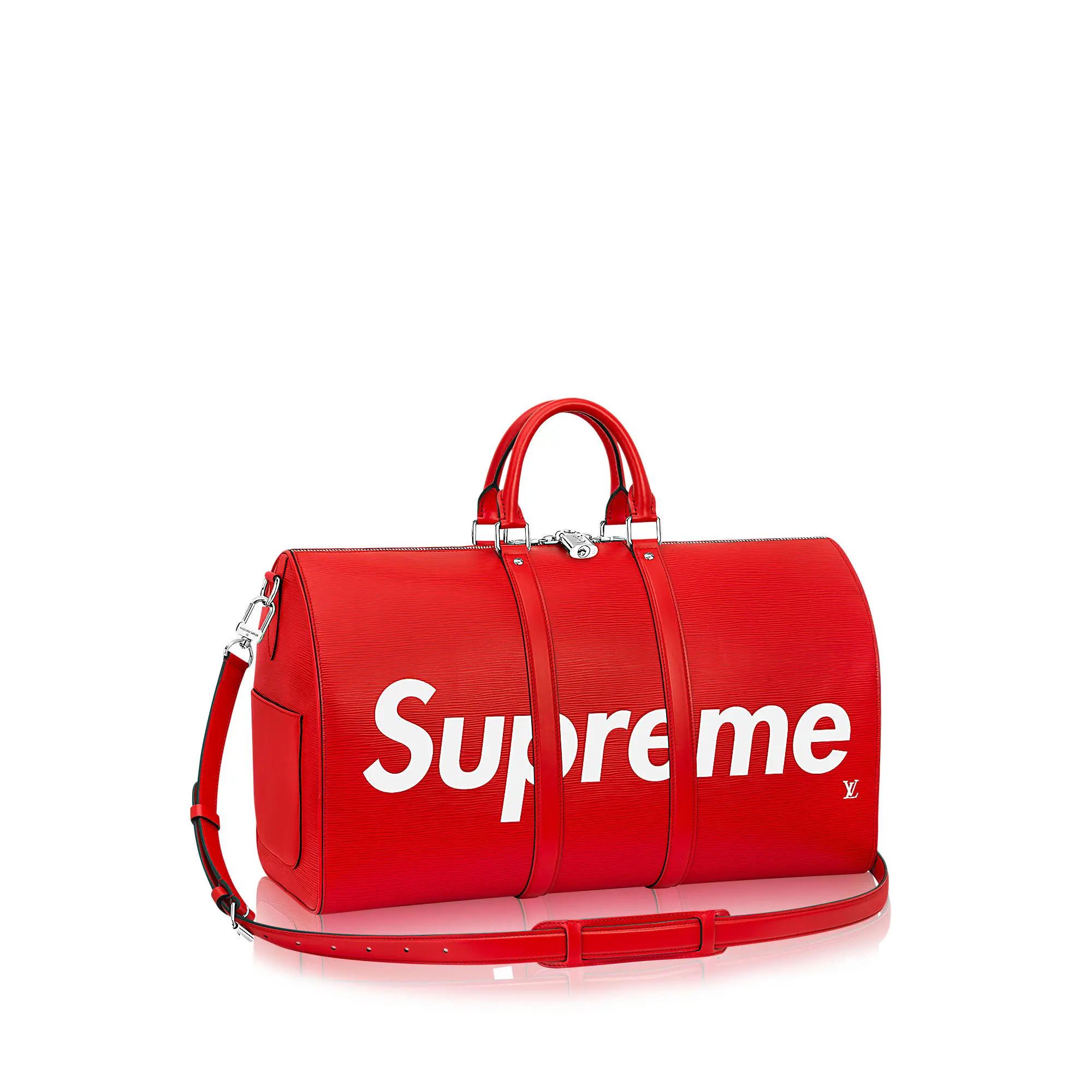 x supreme 2017 premium epi keepall 45 bandouliere red m53419 1 x supreme 2017 premium epi keepall 45 bandouliere red m53419 1