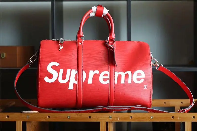 x supreme 2017 premium epi keepall 45 bandouliere red m53419 2 x supreme 2017 premium epi keepall 45 bandouliere red m53419 2