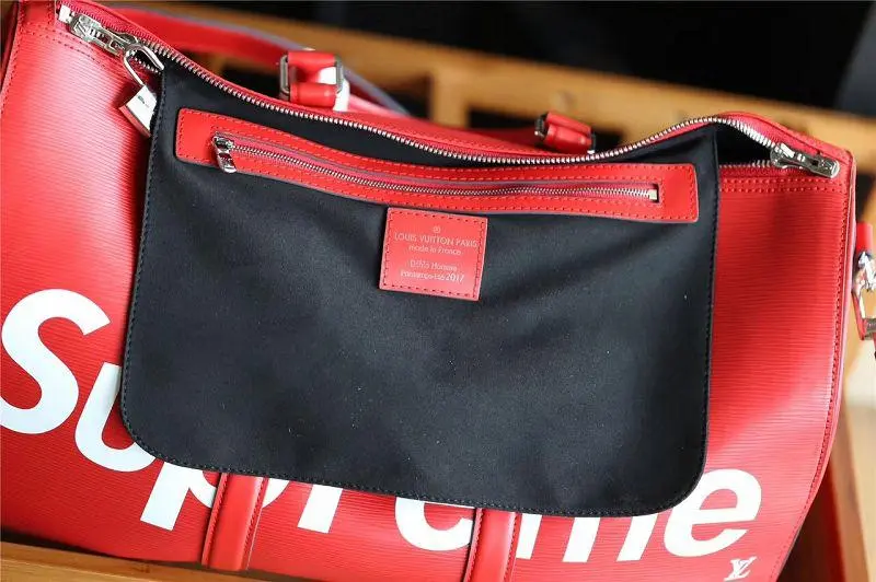 x supreme 2017 premium epi keepall 45 bandouliere red m53419 4 x supreme 2017 premium epi keepall 45 bandouliere red m53419 4