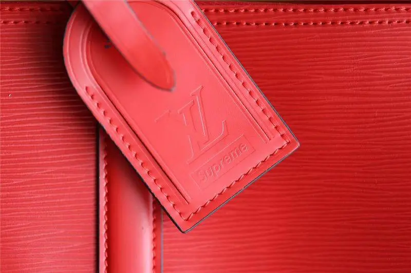 x supreme 2017 premium epi keepall 45 bandouliere red m53419 5 x supreme 2017 premium epi keepall 45 bandouliere red m53419 5