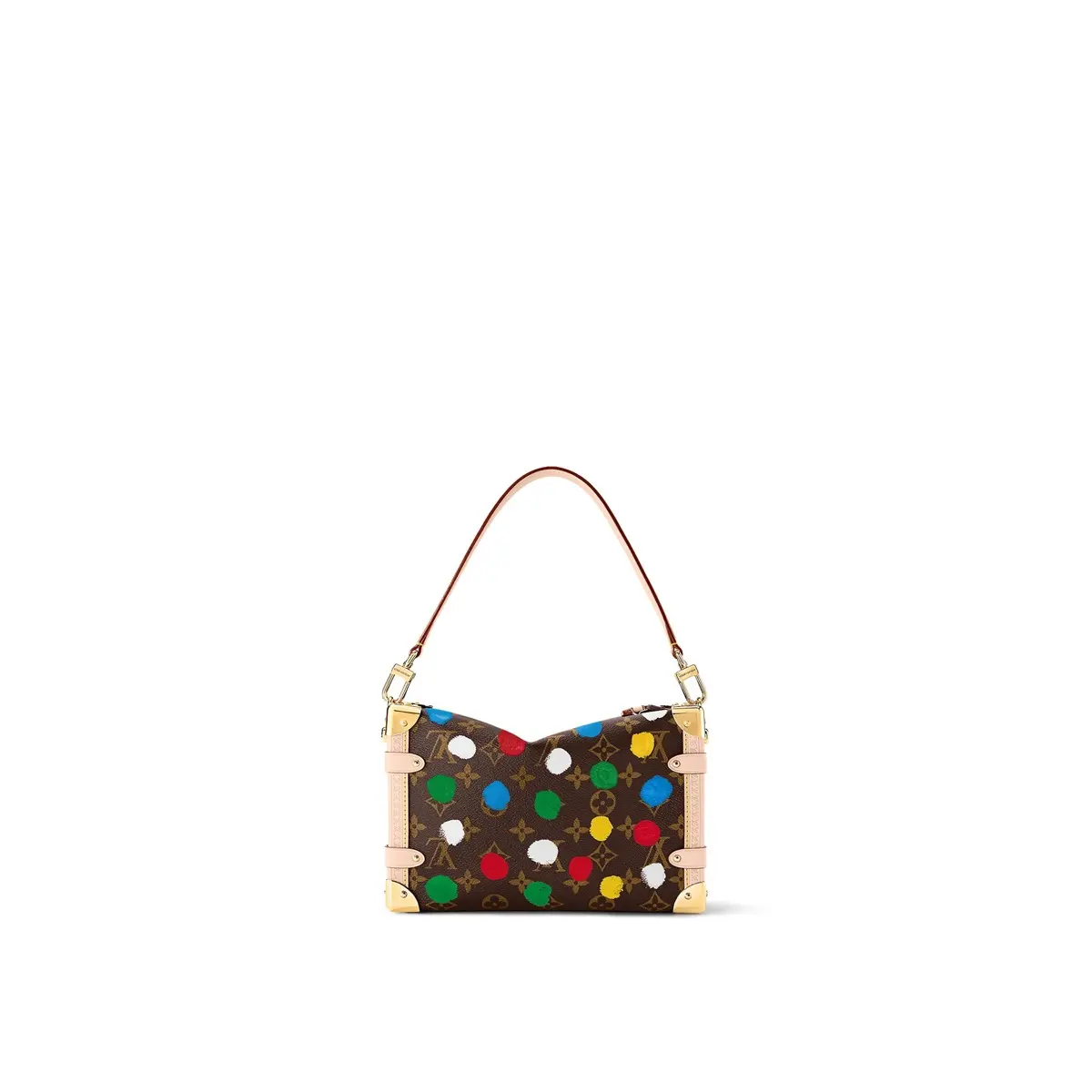 x yayoi kusama lv x yk side trunk m46396 1 x yayoi kusama lv x yk side trunk m46396 1
