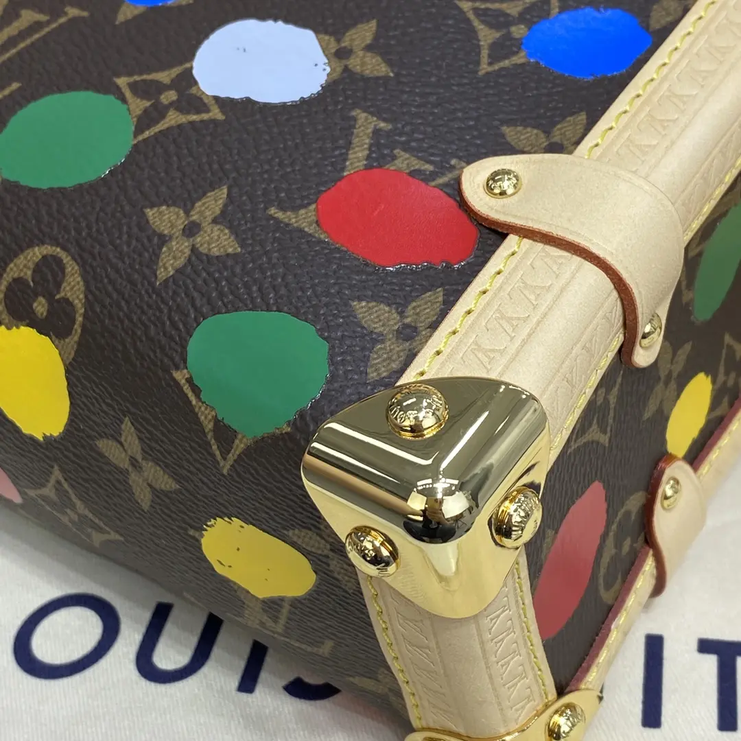 x yayoi kusama lv x yk side trunk m46396 7 x yayoi kusama lv x yk side trunk m46396 7