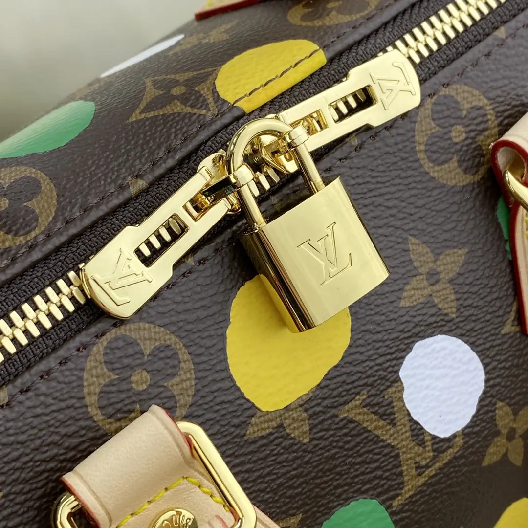 x yayoi kusama lv x yk speedy bandouliere 25 m46433 11 x yayoi kusama lv x yk speedy bandouliere 25 m46433 11