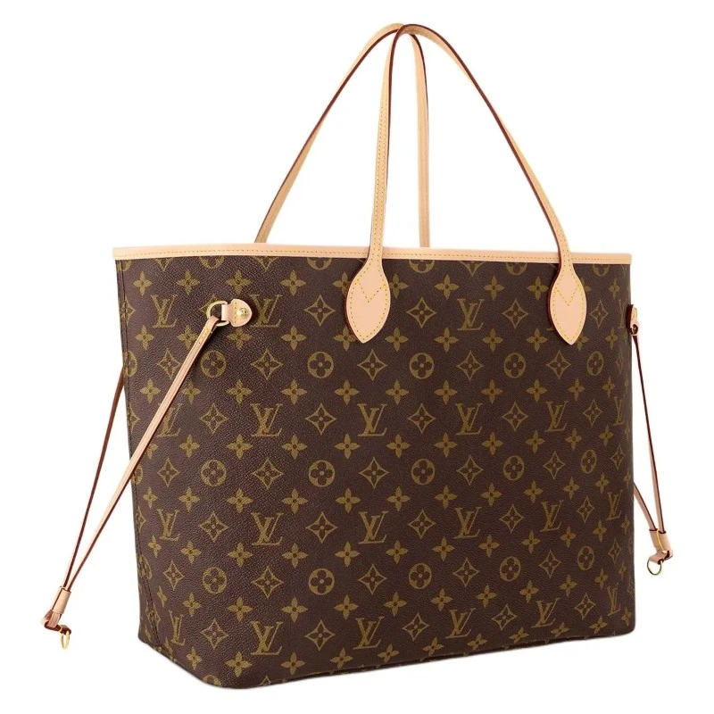 (wmns) louis vuitton neverfull gm monogram canvas handbag brown m46978 m46978 2