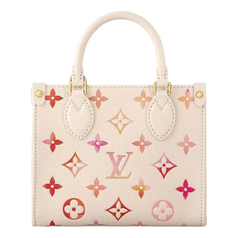 (wmns) louis vuitton onthego bb monogram empreinte handbag sunrise aquarelle m47115 m47115 1
