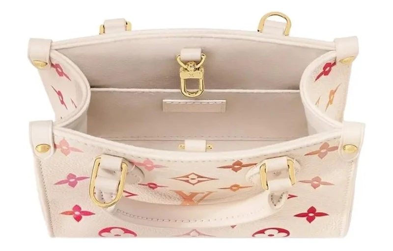 (wmns) louis vuitton onthego bb monogram empreinte handbag sunrise aquarelle m47115 m47115 4